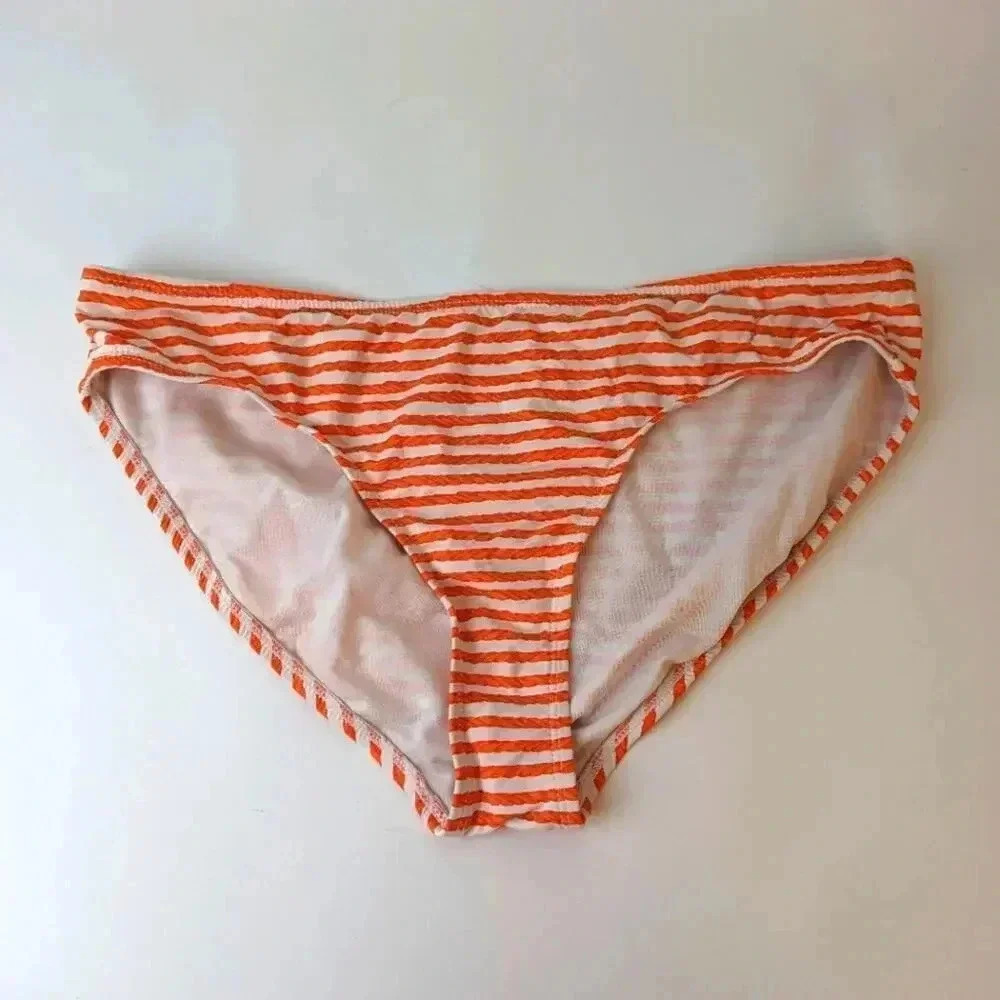 Loft Striped Bikini Bottom - Large